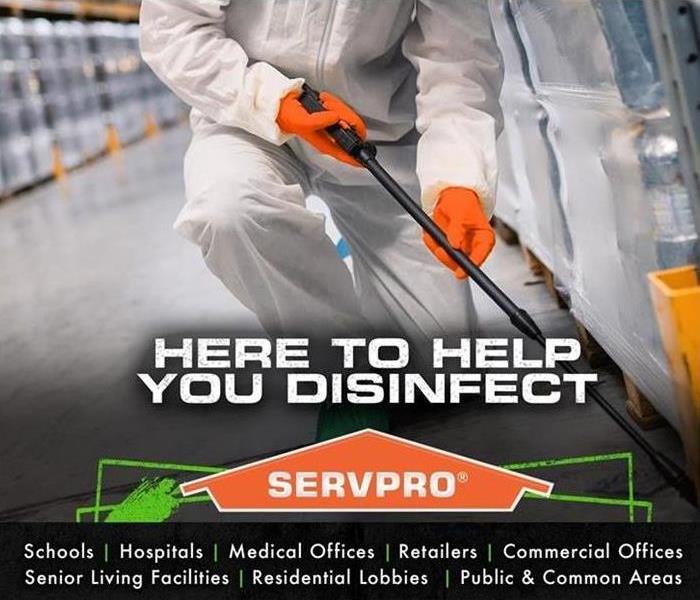 Sanitizing a commercial property